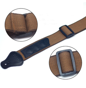 Correa de guitarra de algodón al por mayor, correas para guitarra acústica, eléctrica y folk con soporte para púas - Product Image 6
