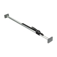 Barre stabilisatrice de charge robuste réglable 40 "-70'' barre de cargaison en acier à cliquet carré Tube Jack barre de cargaison pour remorque de lit de camion