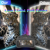 4K UHD Full Color Night Vision Metal Binoculars Large Screen Infrared Enhanced Digital Viewer Portable Outdoor Night Observation