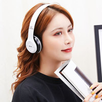 Casque sans fil Bluetooth P47, écouteurs multipoint sans fil, écouteurs de jeu Type-C pour PC
