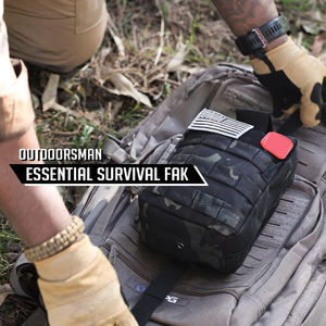 Kit de Supervivencia de 250 Piezas, Kit de Primeros Auxilios, Equipo de Emergencia para Exteriores, Bolsa de Trauma para Camping, <span class=keywords><strong>Barco</strong></span>, Caza, Senderismo, Hogar y Auto - Product Image 6