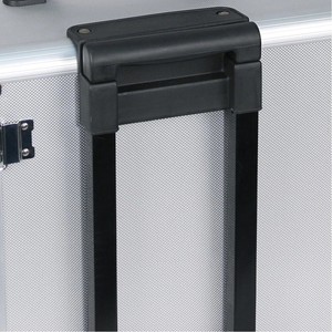 Nhôm bánh du lịch lưu trữ đồ trang sức trường hợp với 12 nhựa Stackable hiển thị khay tùy chỉnh OEM/ODM đồ trang sức trường hợp bó - Product Image 4