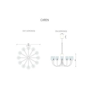 Jia Wenjun European Style Chandelier T912 Modern Glass Pendant Light For Dining Room Bedroom Living Room - Product Image 2
