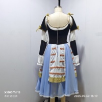 Robe de ballet professionnelle pour filles, nouvelle collection, conçue pour les spectacles sur scène, en velours noir, bleu clair, mousseline, tulle et dentelle.