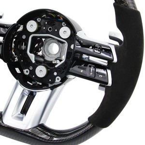 Volant en fibre de carbone directement de l'usine pour Mercedes Benz Classe C E W205 <span class=keywords><strong>AMG</strong></span> W204 W206 C300 C43 - Product Image 6