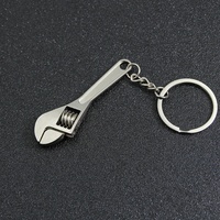 Couteau de poche multifonctionnel en alliage de zinc Porte-clés mousqueton multi-outils Mini clé dynamométrique Tournevis Porte-clés A-844