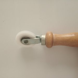 Cửa sổ chuyên nghiệp Màn hình công cụ cài đặt với thép nhựa lồi Con lăn tay cầm bằng gỗ sợi Presser bánh xe - Product Image 4