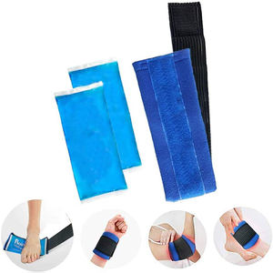 Bande de récupération médicale d'usine, poche de glace réutilisable, thérapie par le <span class=keywords><strong>chaud</strong></span> <span class=keywords><strong>et</strong></span> le froid, enveloppe en gel pour le genou, poche de glace instantanée, compresse chaude pour le <span class=keywords><strong>sein</strong></span> - Product Image 3