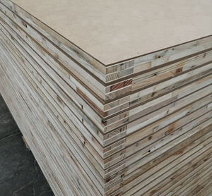 Contreplaqués mélaminé Panneaux muraux en bois Panneau en bois massif Panneau en bois massif pour les murs Contreplaqué mélaminé pour armoire de cuisine