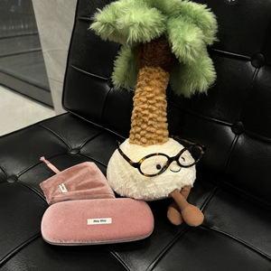 s JcSummer Parmi Palm Tree Coconut Bambola di Peluche, Giocattolo Confortevole e Regalo per Amici, Nuovo Giocattolo a Forma di Pianta - Product Image 1