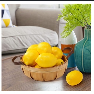 Citron en polymousse, <span class=keywords><strong>Fruits</strong></span> artificielles en plastique, décoration de maison, <span class=keywords><strong>faux</strong></span> jardin - Product Image 6