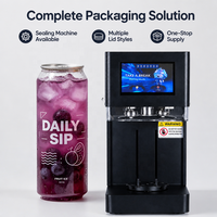 Bocaux en plastique de qualité alimentaire avec couvercle métallique 55 mm, logo personnalisé imprimé pour le stockage de collations, fruits, desserts, vente en gros