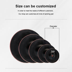 Plaque de ponçage flexible AOZHONG avec fixation auto-agrippante, connecteur ultra-fin pour meuleuse d'angle, arbre 5/8\" 11 M10 M14 - Product Image 6