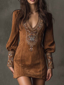 Ladies Western Sexy Night Dress
