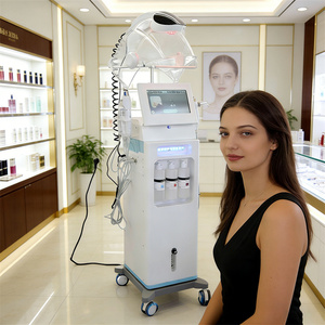 เครื่องดูแลผิวหน้าแบบตั้งโต๊ะ 8 in 1 ปี 2026 ช่วยลดเลือนริ้วรอยด้วยออกซิเจนบับเบิ้ล พร้อมปลั๊กที่ใช้ได้กับ AU/US/IT/ZA - Product Image 2