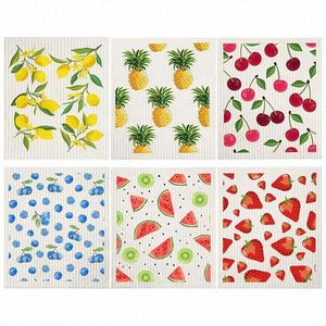 Paño de Cocina Biodegradable de Alta Calidad, Esponja de Limpieza Sueca, Paño para Platos, Paños de Limpieza Ecológicos - Product Image 4