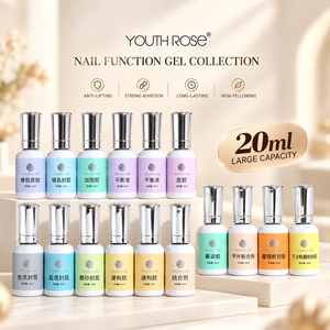 ชุดเจลทาเล็บ Youth Rose ขนาด 20 มล. ป้องกันการหลุดลอก ติดทนนาน ไม่เหลือง สำหรับร้านทำเล็บ - Product Image 1