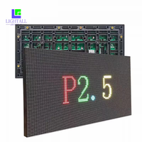 Écran LED modulaire d'affichage extérieur P2.5 RGB, écran LED couleur pleine résolution 320x160mm, panneau LED, module LED, écran LED