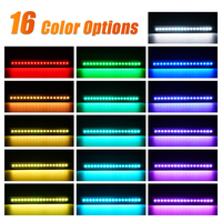 Fournisseur en gros d'accessoires automobiles, feux latéraux pour Ford Mustang 2010-2014, pare-chocs avant et arrière, lumière RGB