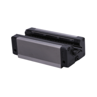 Rail de guidage linéaire HGR15 avec bloc carré HGH15 et curseur à bride HGW15 pour équipement d'automatisation CNC