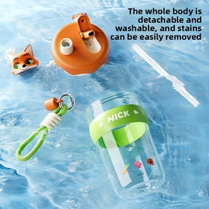 Bouteille d'eau en Tritan <span class=keywords><strong>Disney</strong></span> Zootopia Judy et Nick, élégante, résistante aux chutes, pour l'été, pour filles et enfants - Product Image 4