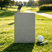 Porta Scorecard da Golf in Pelle PU, Custodia per Libretto dei Risultati, Portatile, Accessorio da Golf, Idea Regalo