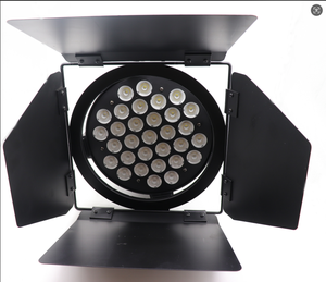 31*10W COB Zoom Par <span class=keywords><strong>LED</strong></span> ánh sáng Sân Khấu Công suất cao Trắng chùm Barn cửa Bìa di chuyển E27 công viên chủ đề DMX512 kiểm soát treo - Product Image 4