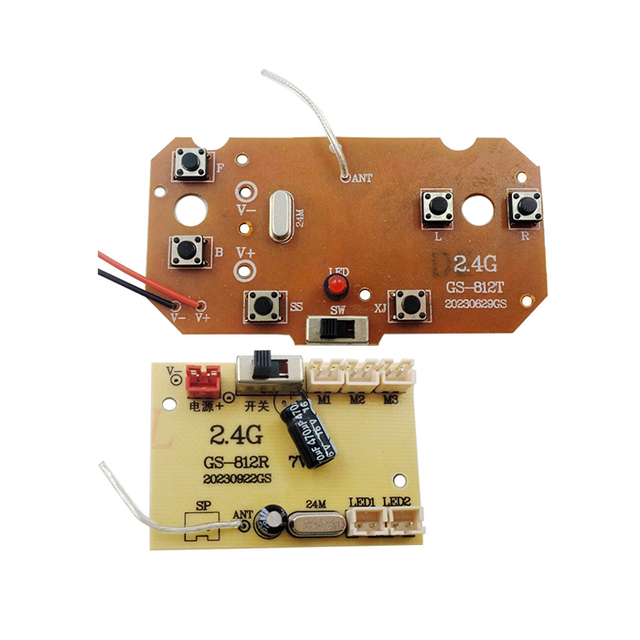 Sharphy 6CH Remote Control Circuit PCB Transmitter Receiver Board for RC Car Remote Control Toys Parts
