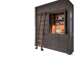 WEKIS - Kits de Herrajes para Escaleras Plegables de Acero/Metal de Estilo Moderno para Biblioteca o Sala de Estudio, Escaleras Deslizantes Tipo Granero para Aislamiento - Product Image 6