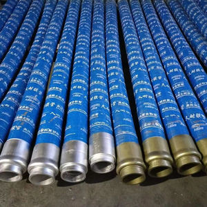 Tuyau hydraulique haute pression en caoutchouc, renforcé de 4 couches de fil d'acier, pour machines de construction, résistant à l'huile et à l'abrasion - Product Image 2