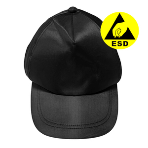 Allesd Giá Cả Hợp Lý 99% Polyester + 1% Dẫn Điện Carbon Filament Tất Cả Các Màu Sắc ESD Hat Phòng Sạch Hat ESD Cap - Product Image 1