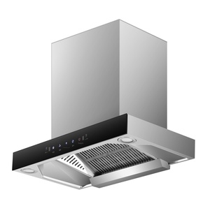 Hotte aspirante murale en acier inoxydable 600 mm, grande puissance, moteur en cuivre, forme en T, pour cuisine, classe d'efficacité énergétique - Product Image 3