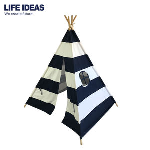 Grand Intérieur Extérieur Auvent Coton <span class=keywords><strong>Tipi</strong></span> Tente En Bois Enfants <span class=keywords><strong>Tipi</strong></span> Tee Pee Jouer Tentes <span class=keywords><strong>Pour</strong></span> Enfants - Product Image 3