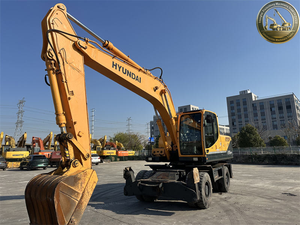 Hot Sale Hyundai 210W-9 Used <strong>Wheel</strong> <strong>Excavator</strong>, Flexible and Efficient Mobile Digger for Site Cleaning and Farmland Construction - Product Image 2