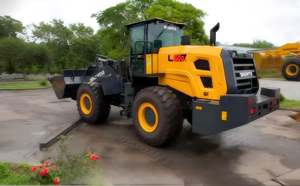 Chargeuse sur pneus Shantui L60-G, nouvelle chargeuse rétrocaveuse télescopique avec moteur Weichai, composants principaux - Product Image 2