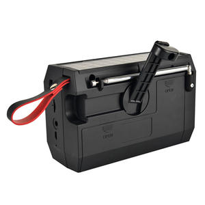 Solar Powered 6 Band Portable Radio with Flashlight <b>USB</b> TF Music Player Built in <b>Speaker</b> for Outdoor Home Use - Product Image 4