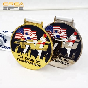 3D Gold Metal Medal Award basket Football Soccer Dance Judo Taekwondo Karate Running Marathon medaglia sportiva medaglia personalizzata in metallo - Product Image 2