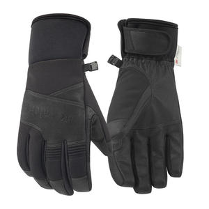 Mùa đông trượt tuyết trượt tuyết găng tay Windproof và cách nhiệt cho <span class=keywords><strong>thinsulate</strong></span> lót làm bằng da - Product Image 4