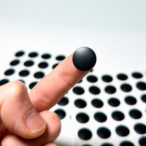 Guarnizione in Silicone Personalizzata per Computer Portatile Bianca Nera Rotonda 10*3.0mm Adesiva Antiscivolo Piedini in Gomma Siliconica - Product Image 4