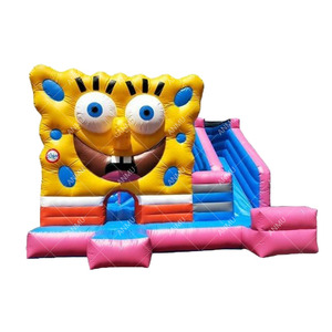 Castillo Inflable de Alta Calidad para Exteriores, Casa de Brinco Inflable con Diseño de Dibujos Animados - Product Image 2