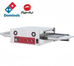 도매 가격 전기 12 인치 상업용 피자 오븐 조리대 컨베이어 벨트 피자 오븐 빠른 난방 400 도 피자 오븐 - Product Image 3