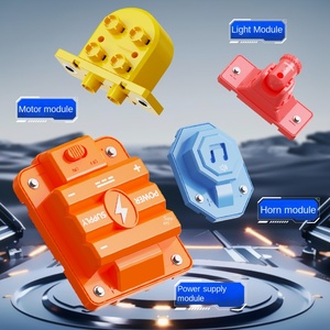 Ensemble de blocs de construction de Circuit électronique pour enfants en plastique physique Science petite expérience Patchwork tutoriel jouet pour garçons - Product Image 3