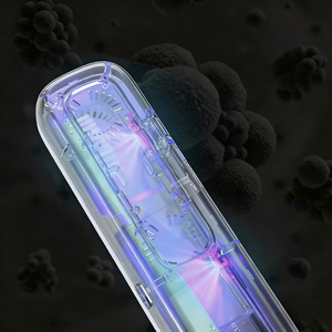 Boîte <span class=keywords><strong>de</strong></span> désinfection <span class=keywords><strong>de</strong></span> brosse à dents en plastique, voyage, <span class=keywords><strong>UV</strong></span>, chauffage intelligent, séchage <span class=keywords><strong>sans</strong></span> <span class=keywords><strong>fil</strong></span>, portable - Product Image 4