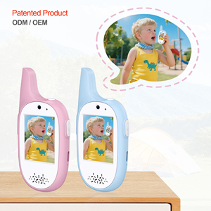 Anicebb ดีไซน์ล่าสุด <span class=keywords><strong>บริการ</strong></span> OEM เครื่องวอล์คกี้ทอล์คกี้สำหรับเด็ก ระยะ 400 ม. ระบบส่งสัญญาณไร้สาย <span class=keywords><strong>2</strong></span>.4GHz พร้อมฟังก์ชั่นเปลี่ยนเสียงหุ่นยนต์ สื่อสารสองทาง - Product Image 2