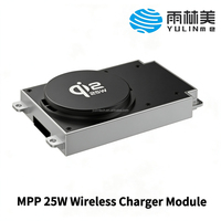 Module de chargeur sans fil rapide pour voiture YULIN Premium Strong Magnet EMC MPP 25W avec interrupteur, faible émission de chaleur, pour iPhone, garantie 3 ans