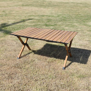 Mesa Plegable Portátil Ligera para Exteriores, Mesa de Aluminio Plegable para Campamento y Picnic con Bolsa - Product Image 2