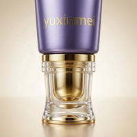 Tube Cosmétique Vide en Plastique en Gros 10ml 50ml ABL Estampage Or pour Crème Contour des Yeux Sérum OEM ODM Logo Personnalisé Vente Directe Usine
