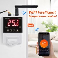 Contrôleur de température WiFi DTC-1201 intelligent Contrôleur de température d'écloserie aquatique sans fil pour le contrôle à distance de la température