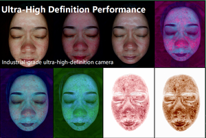 Analyseur de peau portable avec écran de 15,6 pouces, scanner facial, machine d'analyse de la peau X5, analyseur de peau intelligent, analyse d'image de la peau 3D - Product Image 3