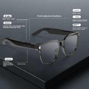 Lunettes intelligentes 8MP avec enregistrement <span class=keywords><strong>photo</strong></span> et vidéo et fonctionnalités IA - Product Image 3